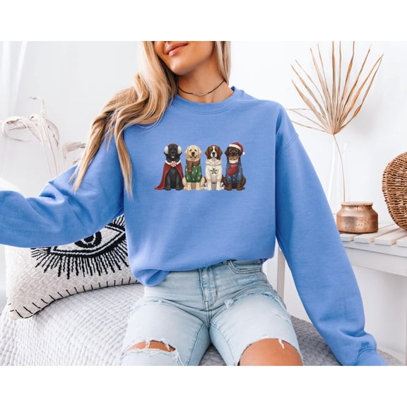 Newfoundland season Sweatshirt, Big Dog Lover, season Dog Shirt, Cute Newfie Sweater, Crewneck, Dog Mom Outfit, F7138 Tshirt All Size S-5XL