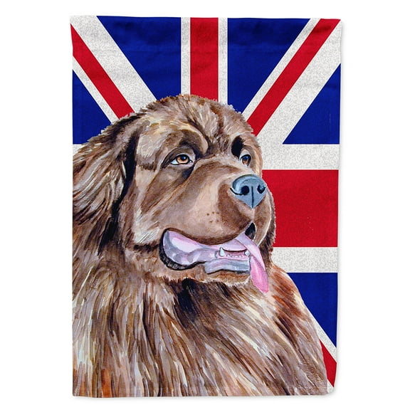 Newfoundland with English Union Jack British Flag Garden Flag