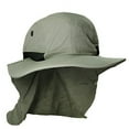 thumbnail image 1 of Newhattan 100% Polyester Safari Hat - Olive 1535-L/XL, 1 of 3
