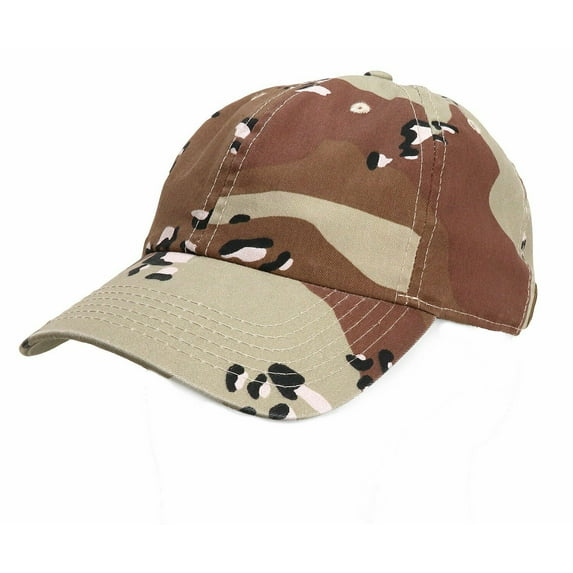 Newhattan Plain 100% Cotton Hat Men Women Adjustable Baseball Cap