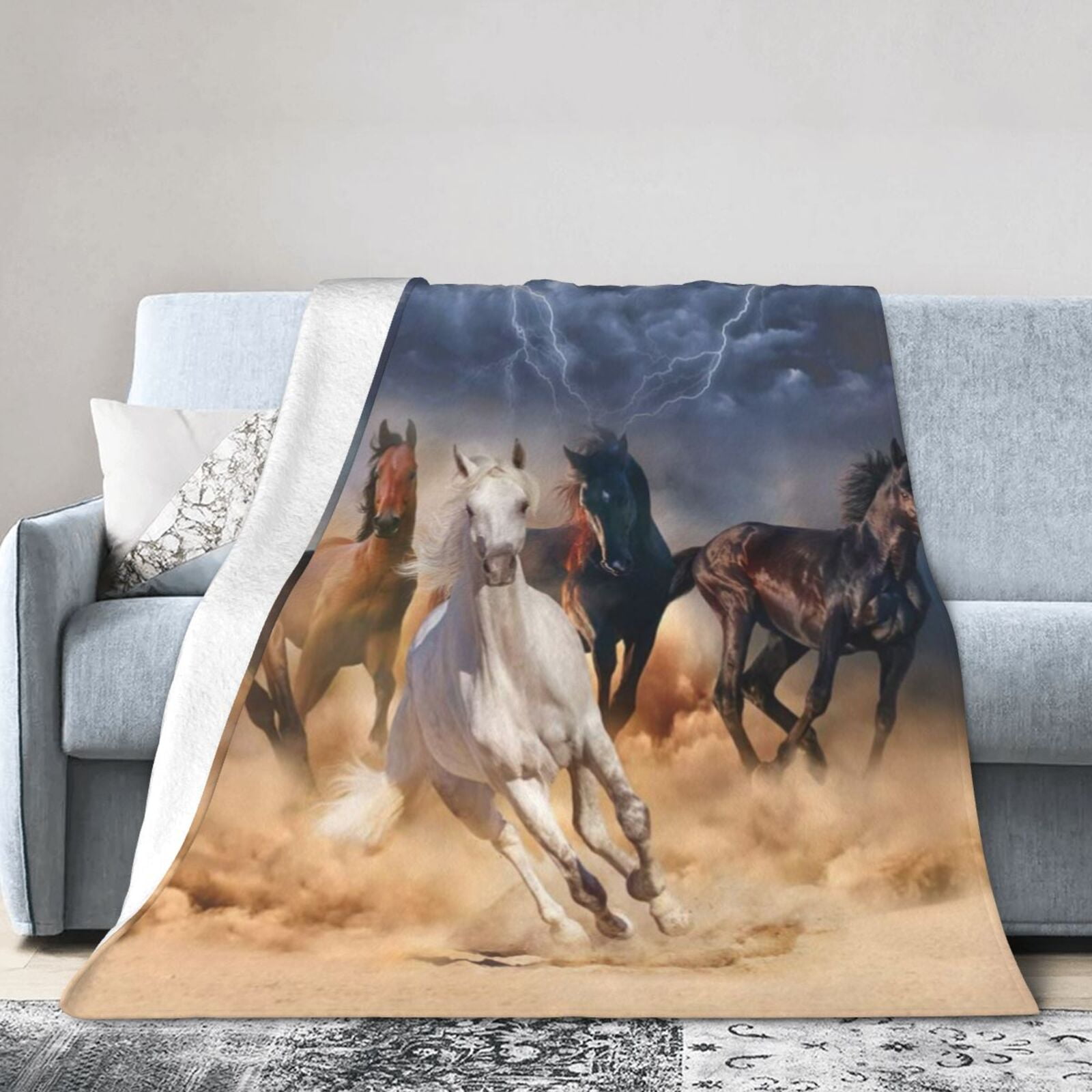 Horse throw blanket walmart sale