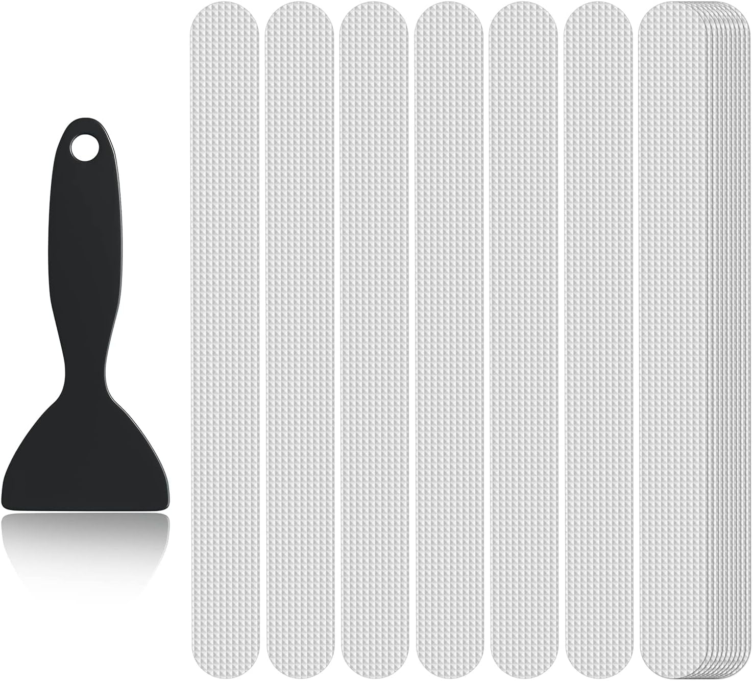 Newhomestyle Non Slip Bathtub Stickers, 24 PCS Shower Stickers for