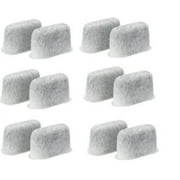 NEWHOUSE FILTERS Newhouse Charcoal Filters (12-Pack) Replacement Charcoal Water Filters for Cuisinart Coffee Machines