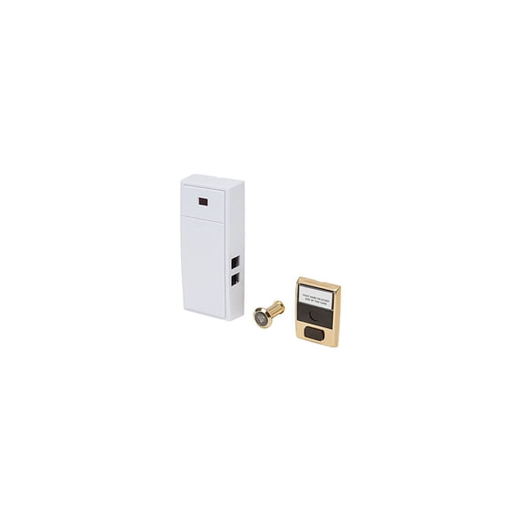 Newhouse Hardware Mechanical Entry Door Bell Chime, Easy Install, Mouting Bar
