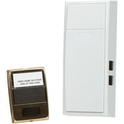 Newhouse Hardware Wired Classic Design Two-Note Door Bell Chime, White