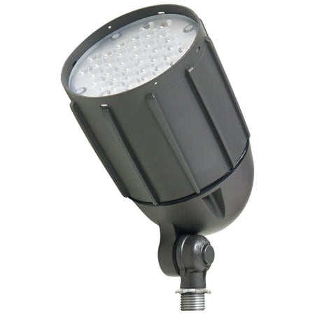 Newhouse Lighting 30W 3600-Lumen Non-Dimmable 120-277V LED Weatherproof Bullet Flood Light