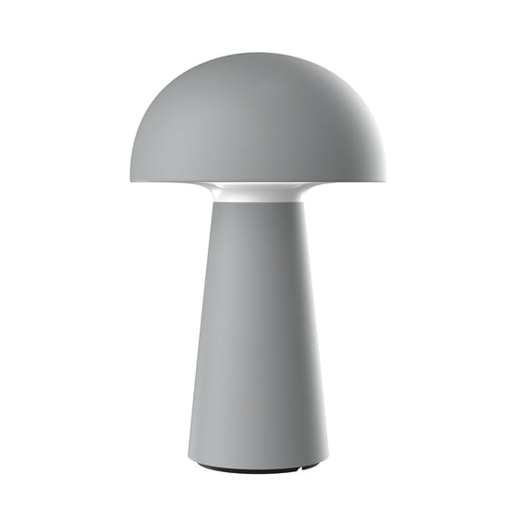 Newhouse Lighting Capri, Fog Gray 2700K Dimmable Cordless USB-C Rechargeable Table Lamp NHTL-CA-GY, Cordless Desk Lamp for Living Room, Bedroom, Coffee Table, and Other Cozy Home Decor