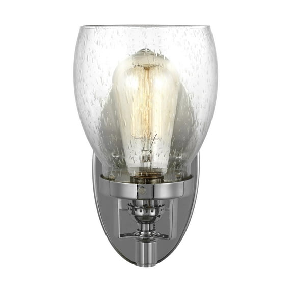 Newhouse Lighting One Light Wall/Bath Sconce Vanity Style Lights, Chrome