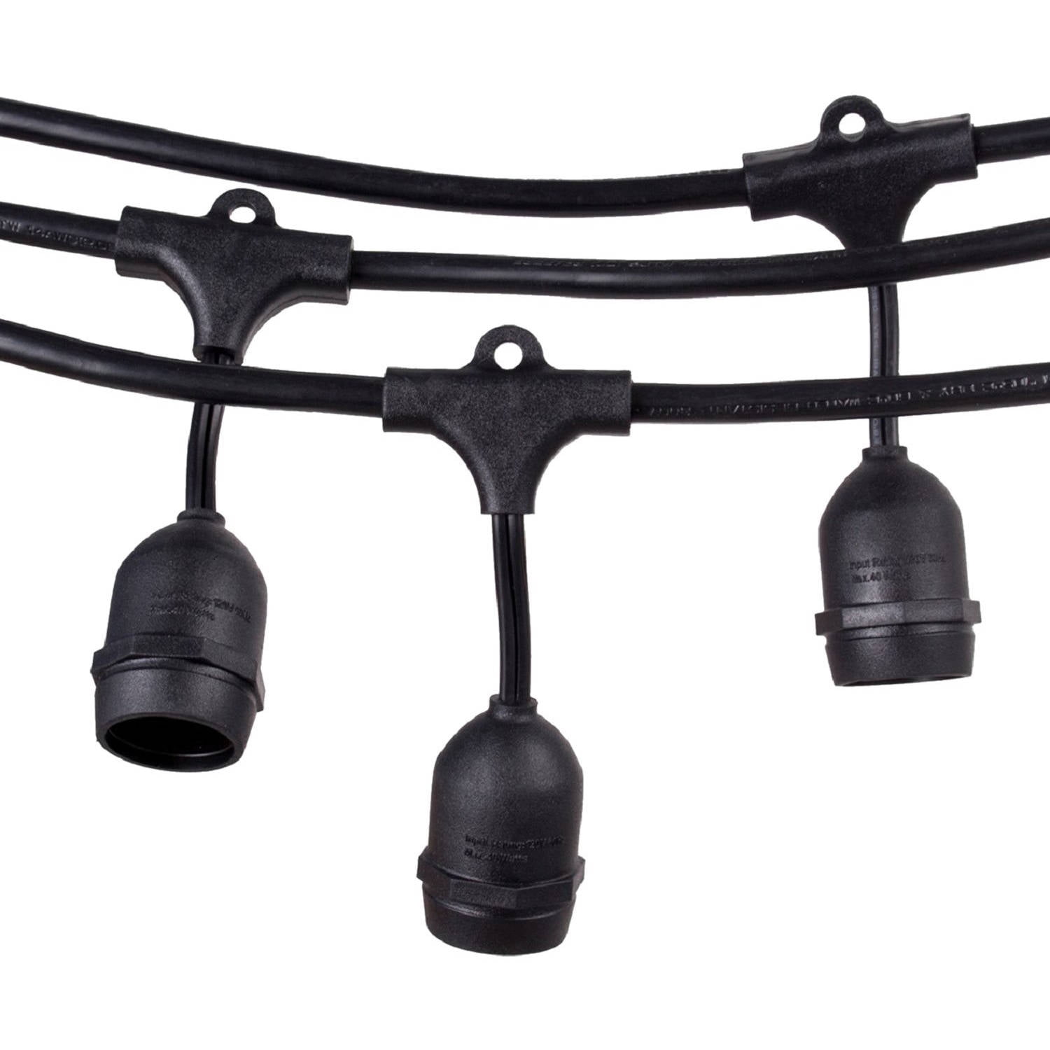 Newhouse Lighting Outdoor Weatherproof Commercial Grade String Lights