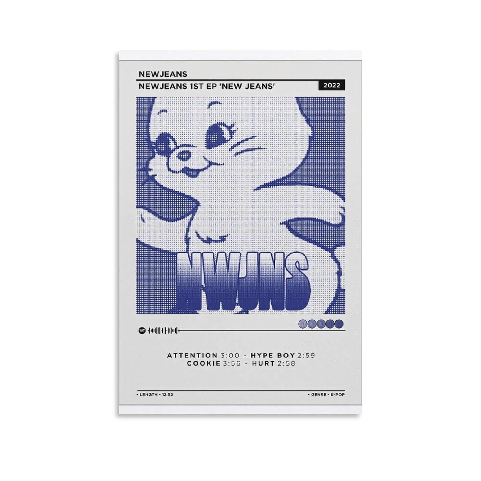 Newjeans - Newjeans Canvas Poster Wall Decorative Art Painting