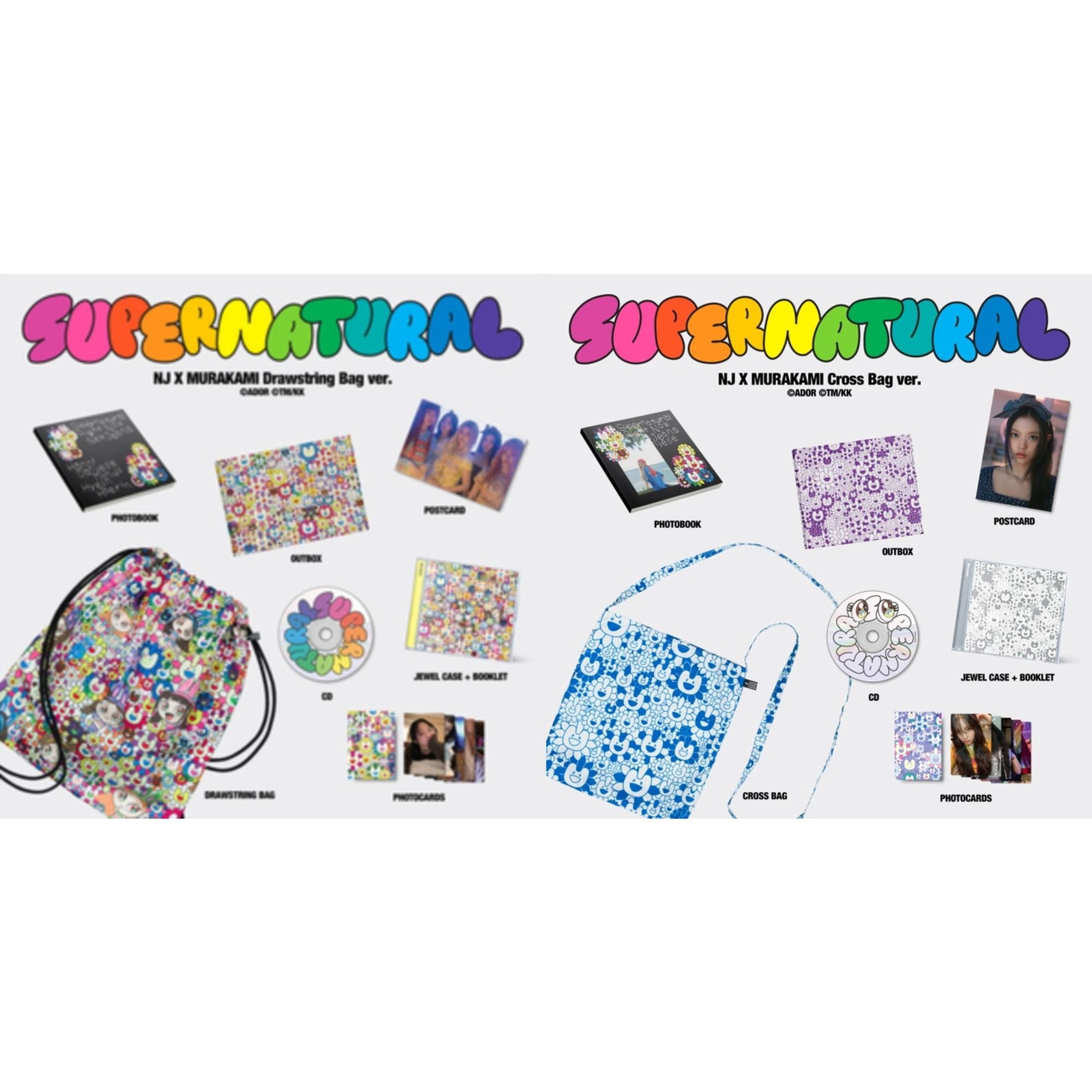 Newjeans Supernatural Nj X Murakami (Drawstring Bag Ver