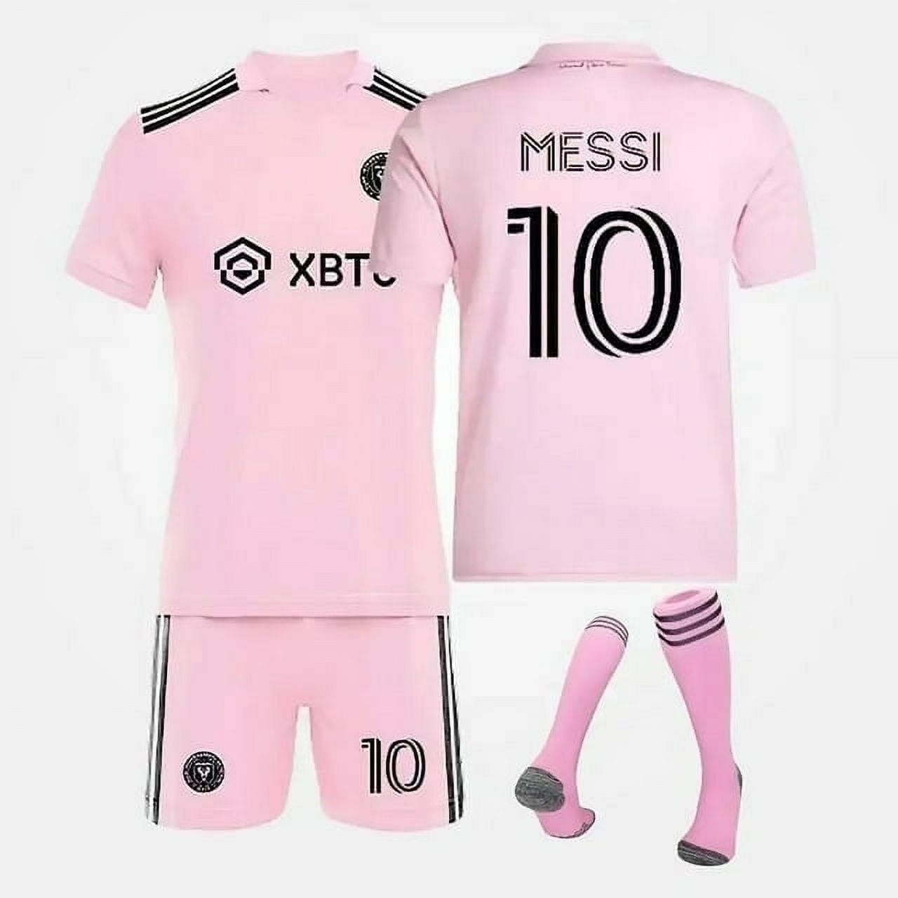 Newkai Mens/Kids 2024 Miami FC Soccer #10 Jersey Soccer Jerseys Fans Shirts