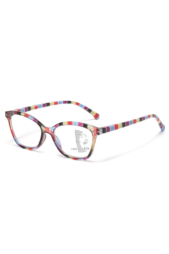 Blue Light Blocking Reading Glasses for Women and Men, Classic Patterned Readers TR90 Frame & Acrylic Lenses, Anti-Glare Computer Eyewear, Red, 2.0x