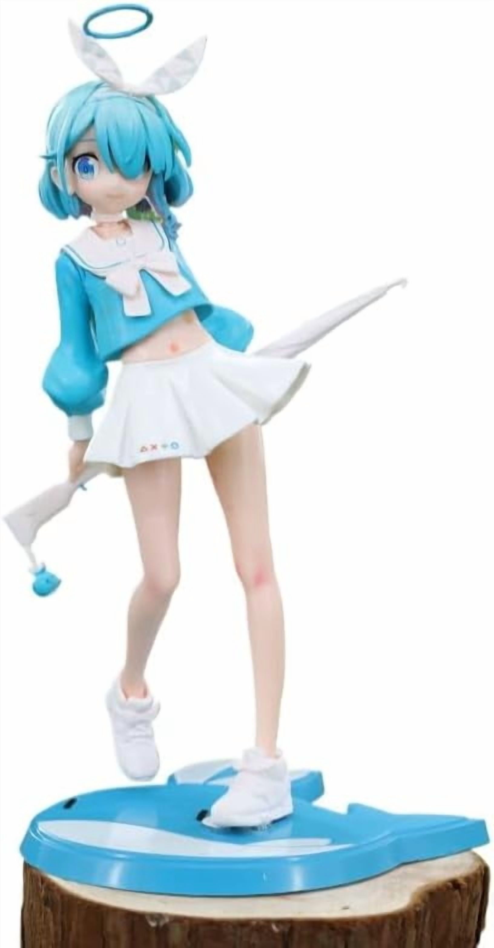 Newly Arona Figure Blue Angel Arona Action Figures 21cm/8.3inch Handmade PVC Statues Collectible Souvenirs for Anime Fans Gifts