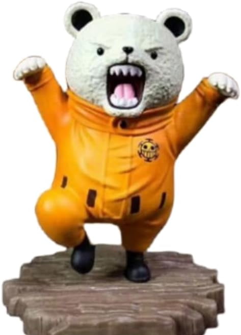 Newly Bebo Figure Q Version Standing Bebo Anime Figures 14cm/5.5inch Anime Character Collection Decor Statue Model Desktop Ornament Gifts (Yellow)