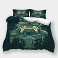 thumbnail image 1 of Newly Design Bedroom Decor Gamepad Printed Duvet Cover Pillowcase Adult Bed Gift Bedding Set,Queen (90"x90"), 1 of 5