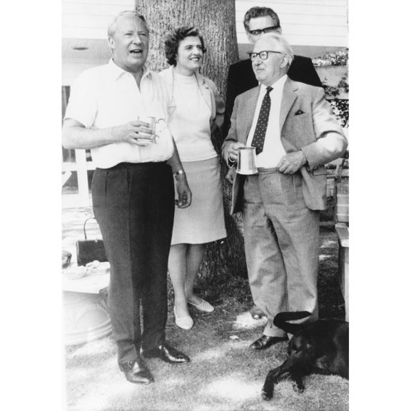 Newly Elected British Conservative Prime Minister Edward Heath With His Family. L-R His Sister-In-Law History (24