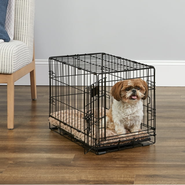 Newly Enhanced MidWest iCrate Extra Small Folding Metal Dog Crate