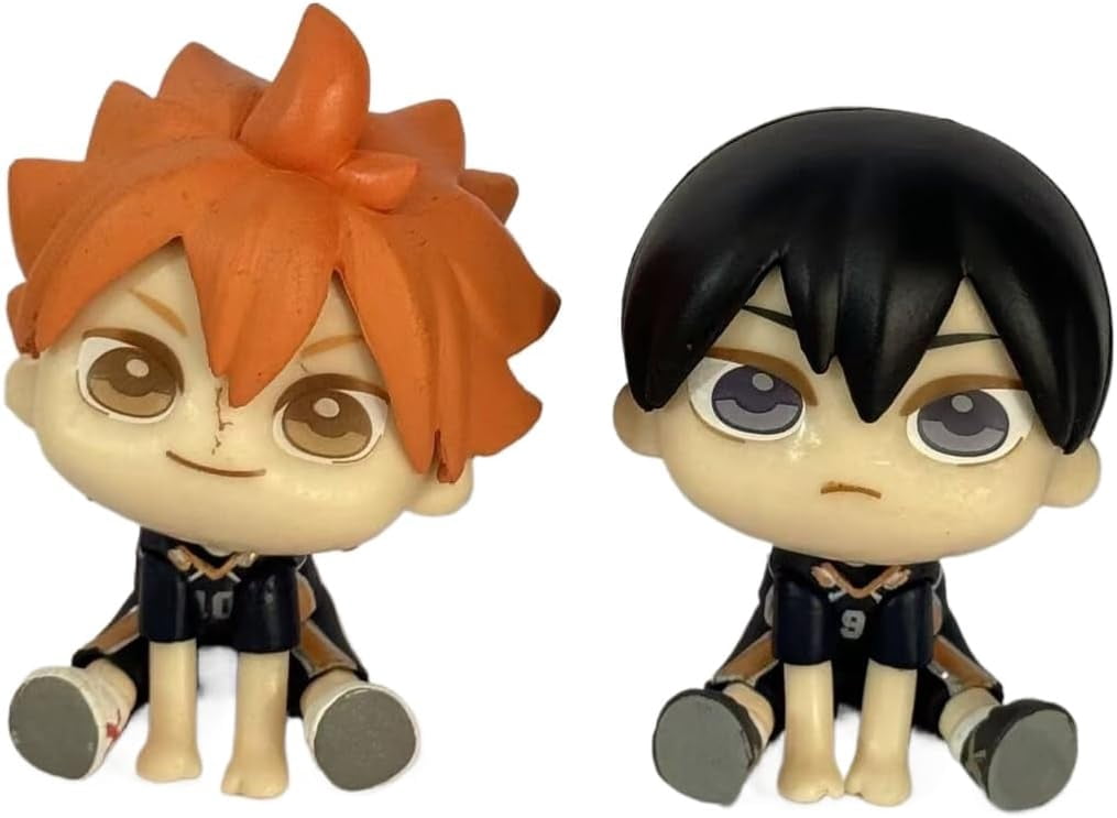Newly Kageyama Hinata Figure Himmel Frieren Figure Mini Look Up Sitting Anime Figures 8cm/3.1inch PVC Cartoon Model Craft Gift (a)