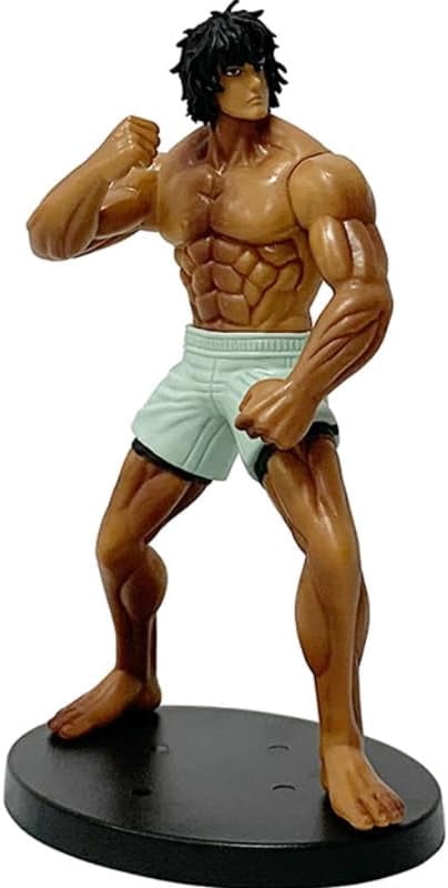 Newly Kengan Ashura Figure Kure Raian Figure Fighting Anime Figures 18cm/7.1inch Handmade PVC Game Character Model Decoration Craft Gift (Ashura)