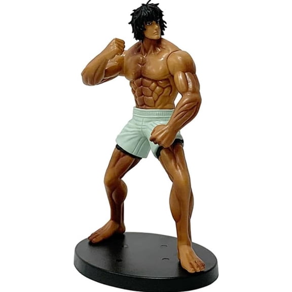 Newly Kengan Ashura Figure Kure Raian Figure Fighting Anime Figures 18cm/7.1inch Handmade PVC Game Character Model Decoration Craft Gift (Ashura)