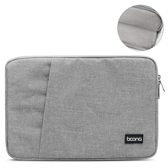 Newly Laptop Bag Case 13.3 14.1 15.6 Inch Waterproof Notebook Bag for Macbook Air Computer Shoulder Handbag Briefcase Bag (Gray-B,13 Inch)