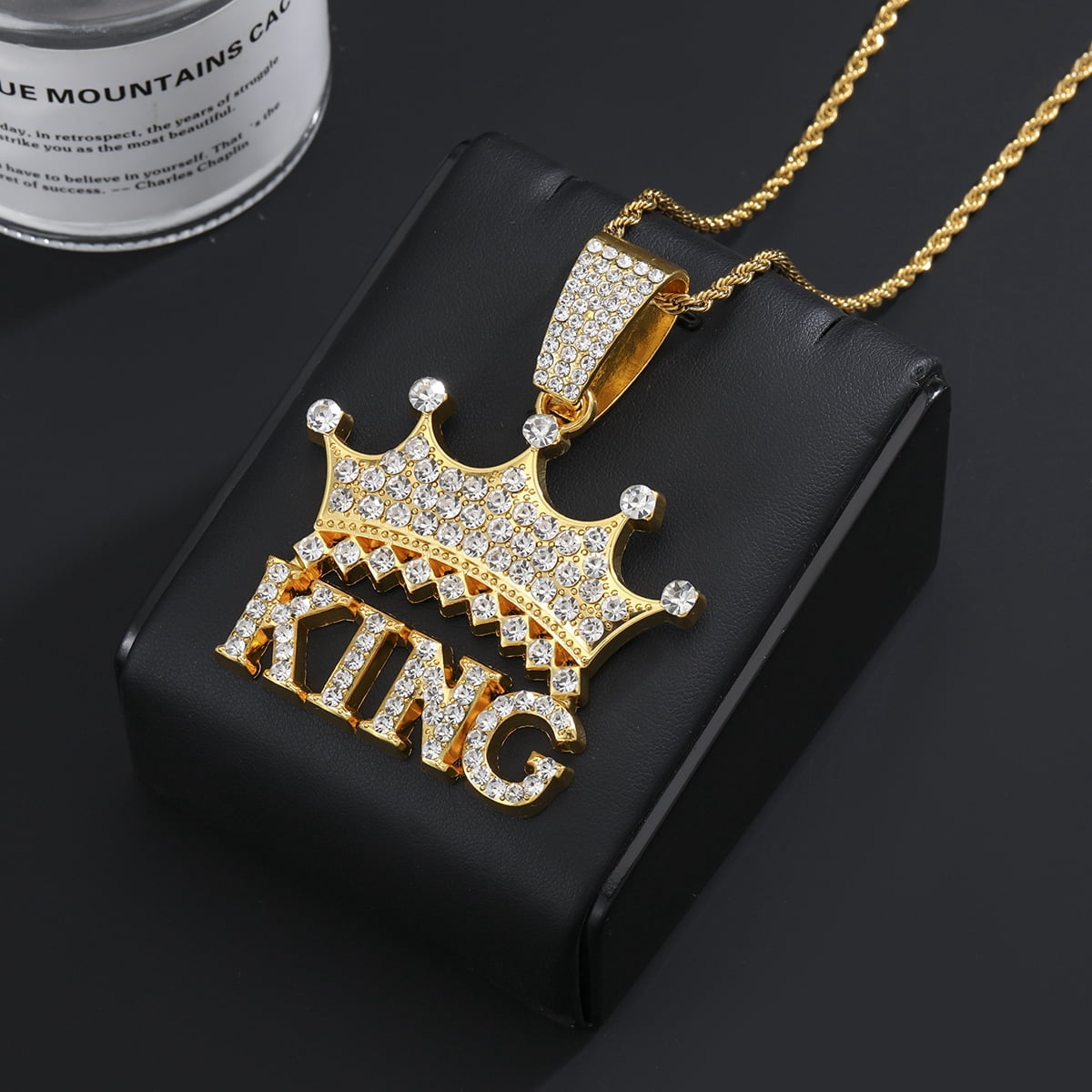 Crown Necklace Men Jewelry Collection