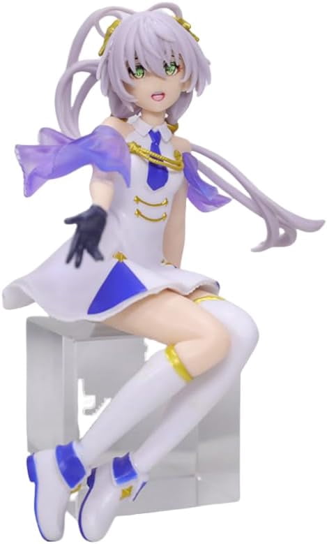 Newly Luo Tianyi Figure Cosplay Luo Tianyi Action Figures Handmade PVC Anime Cartoon Manga Game Character Model Statue Collectible Craft Gift (a)