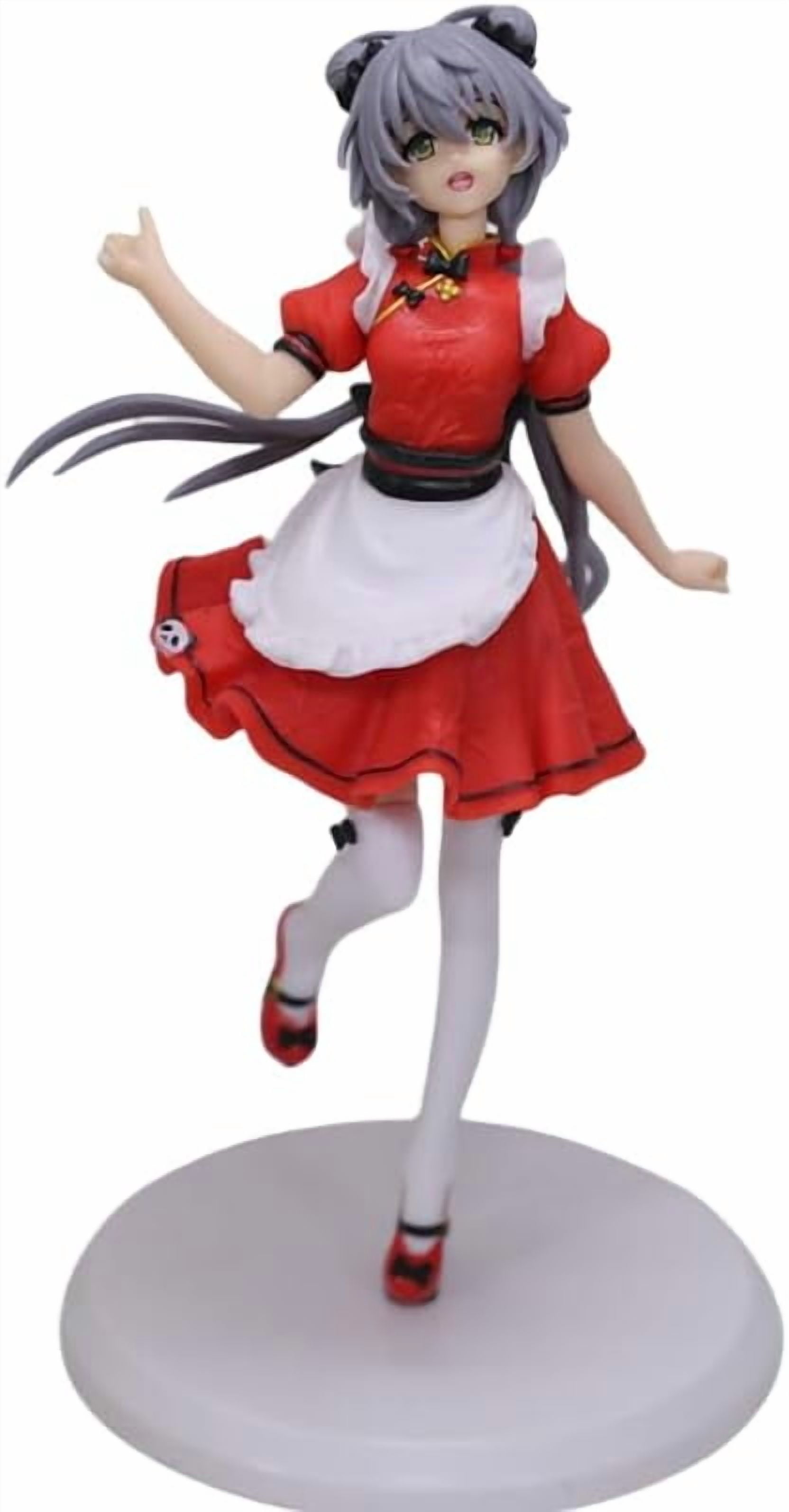 Newly Luo Tianyi Figure Cosplay Luo Tianyi Action Figures Handmade PVC Anime Cartoon Manga Game Character Model Statue Collectible Craft Gift (b)