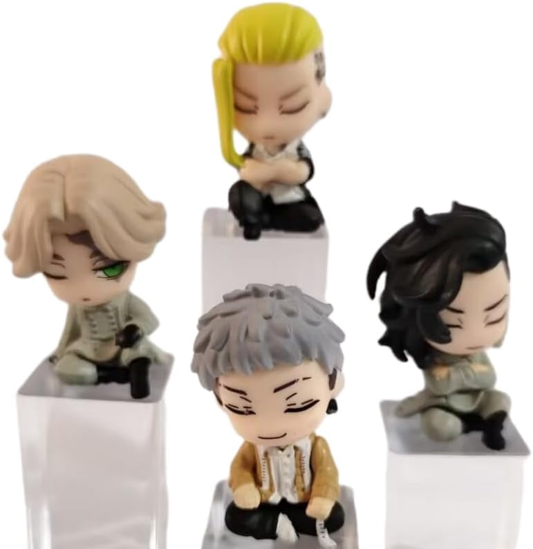 Newly Mikey Figure Tachibana Hinata Figure Tachibana Naoto Figure Ryuguji Figure Shoulder to Shoulder Figures 6cm/2.4inch Anime Desktop Ornament Gifts