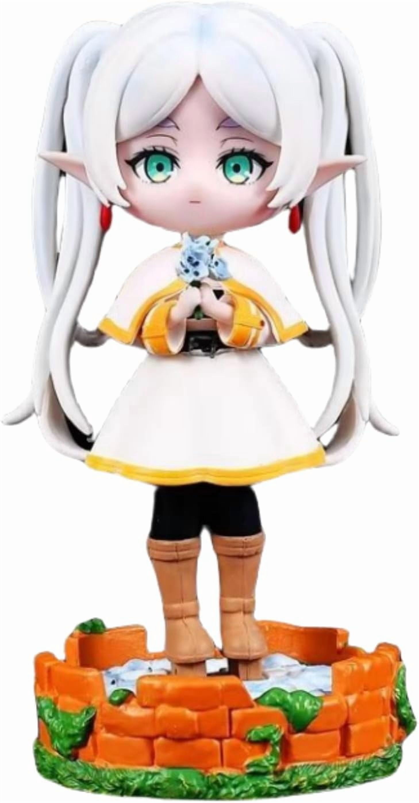 Newly Nilou Figure Pretty Magic Elf Nilou Anime Figures 15cm/5.9inch Handmade PVC Anime Cartoon Manga Game Character Model Statue Collectible Craft Gift (a)