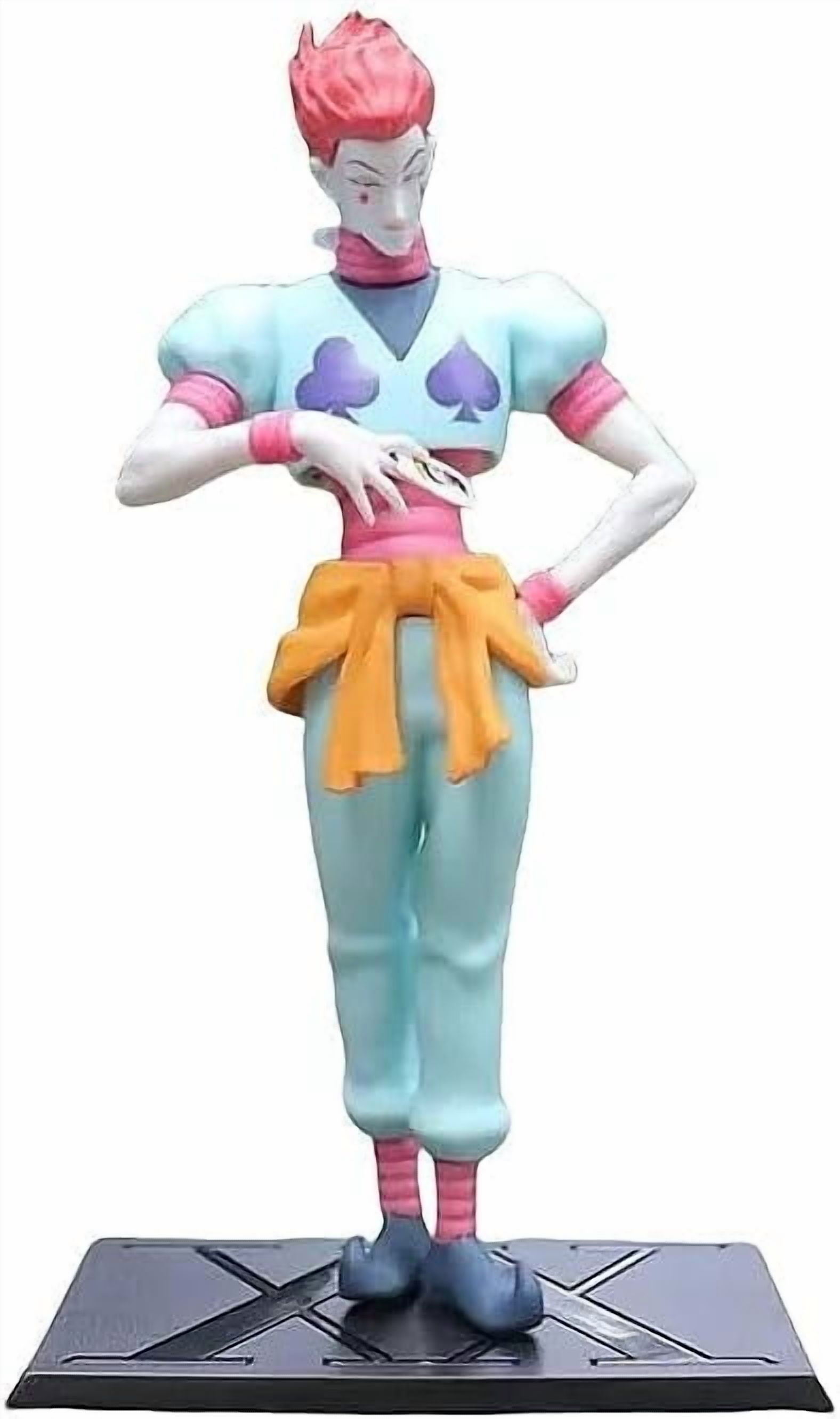 Newly Poker Hisoka Figures, Hunter Figure Statue 20cm/7.9inch Anime Character Collection Model Desktop Decoration Gift