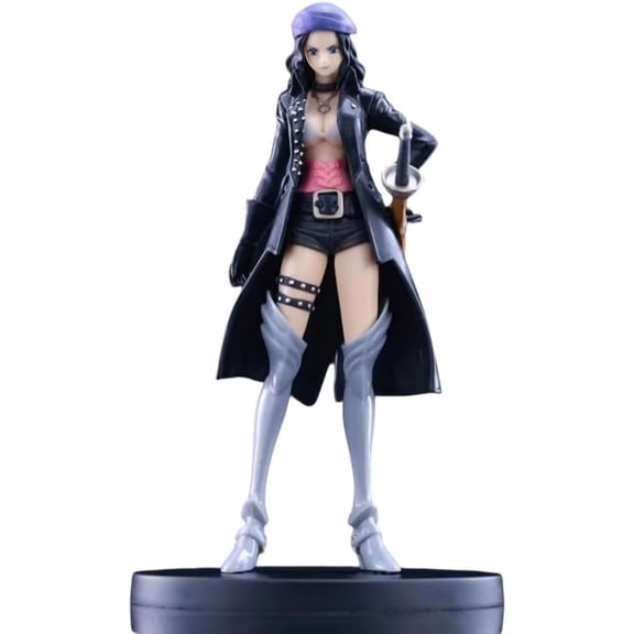 Newly Robin Figure Standing Movie Version Nico Robin Figurine 19cm/7.5inch PVC Character Figurine Cosplay Model Collectible for Anime Fans Gift