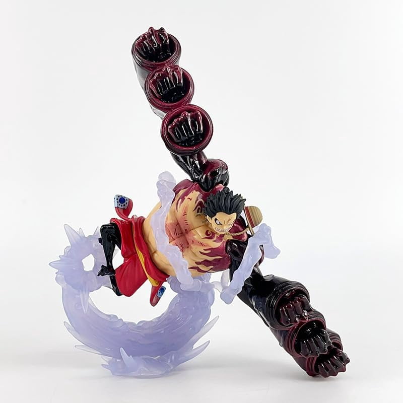 Newly Roronoa Zoro Figure Monkey D. Luffy Figure Edward Newlygate Figure Fighting Anime Figures 19cm/7.5inch Handmade PVC Manga Craft Gift (Luffy)