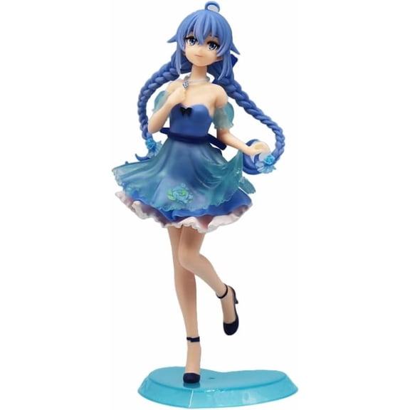 Newly Roxy Figure Standing Blue Flower Fairy Roxy Action Figures 20cm/7.9inch PVC Decorations Collectible Souvenirs for Anime Fans Gifts