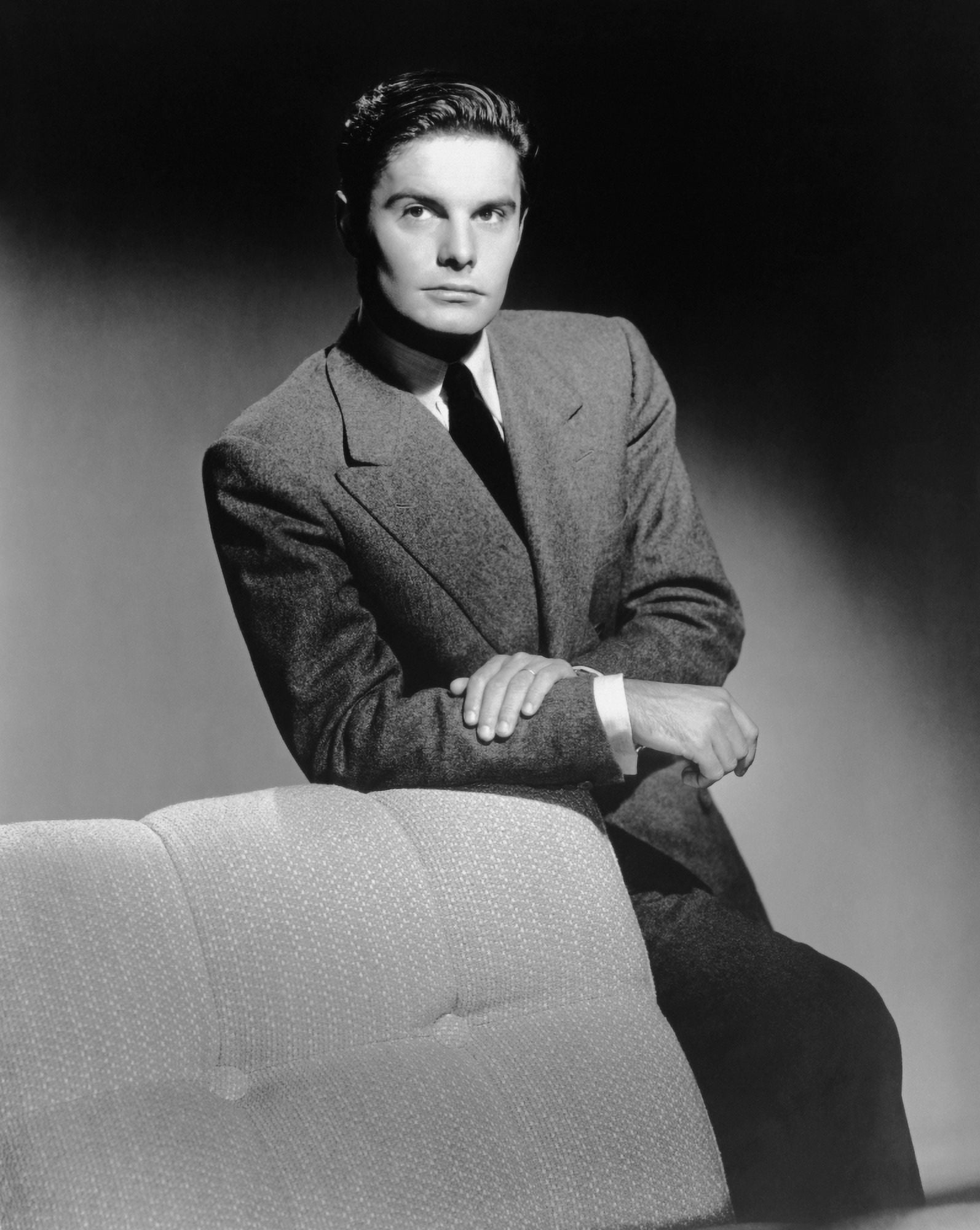 Newly-Signed Universal Player Louis Jourdan Canvas Art - (16 x 20)