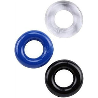 XOPLAY Super Soft Silicone Penis Rings C-rings Set Self-Pleasure Toy for Men
