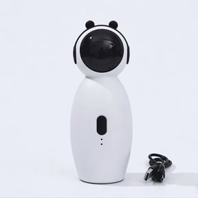 Upgraded Panda Laser Cat Toys - USB Charging, Adjustable Speed, Smart Cat Entertainer, Interactive Pet Cat Toy,Laser Pointer Cat Toys for Indoor Cats