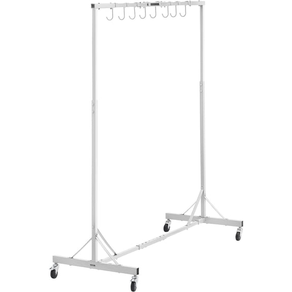 Newly Upgraded!Painting Paint Hanger 8 Hooks Auto  Rack Adjustable  Body Painting Stand