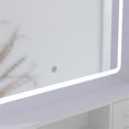 Newly designed smart mirror dressing table with drawers and storage
