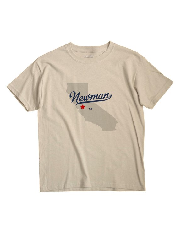 Newman California Map Graphic T-Shirt