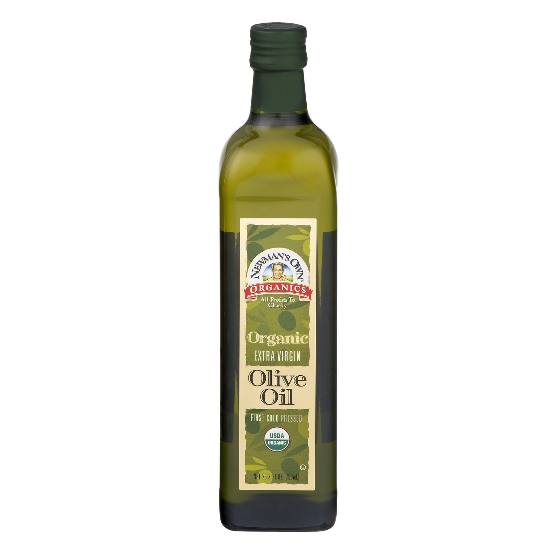 Newman'S Own Organics Extra Virgin Olive Oil, 25.3 Fl Oz.
