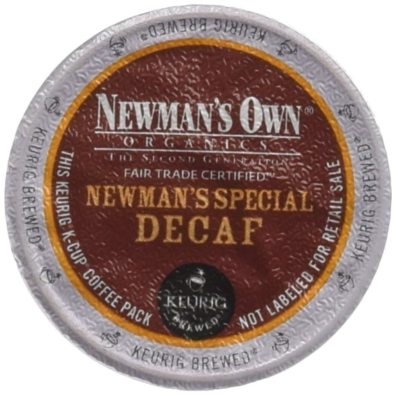 Newman,S Own Organics Gourmet Single Cup Coffee Newman,S Special Decaf 12 K-Cups