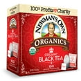 thumbnail image 1 of Newman's Own Organic Black Tea Can Help Boost Immunity and Promotes Overall Wellbeing Strong Robust Black Tea with 100 Individually Wrapped Tea Bags (Pack of 1) USDA Certified Contains Caffeine, 1 of 4