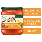 Newman's Own Chunky Medium Pineapple Salsa, 16 oz