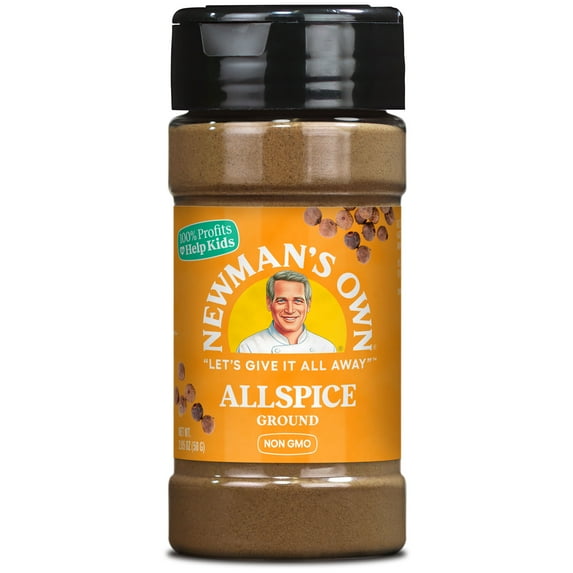Newman's Own Allspice, Great for Baking, Sauces, Marinades, Non-GMO, Kosher certified, 2.05 Oz. Bottle
