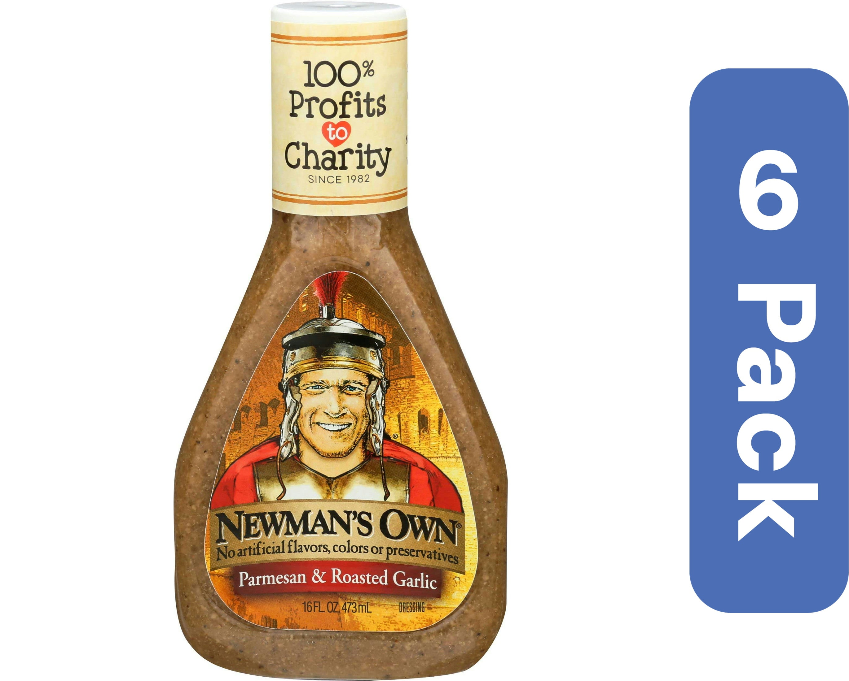 Newman's Own Light Italian Dressing 16 oz (Pack of 6) - Walmart.com