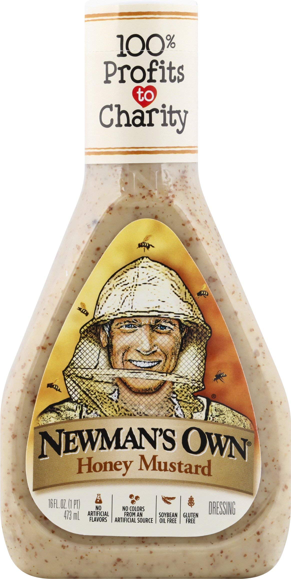 Newman's Own Honey Mustard Salad Dressing, 16 oz