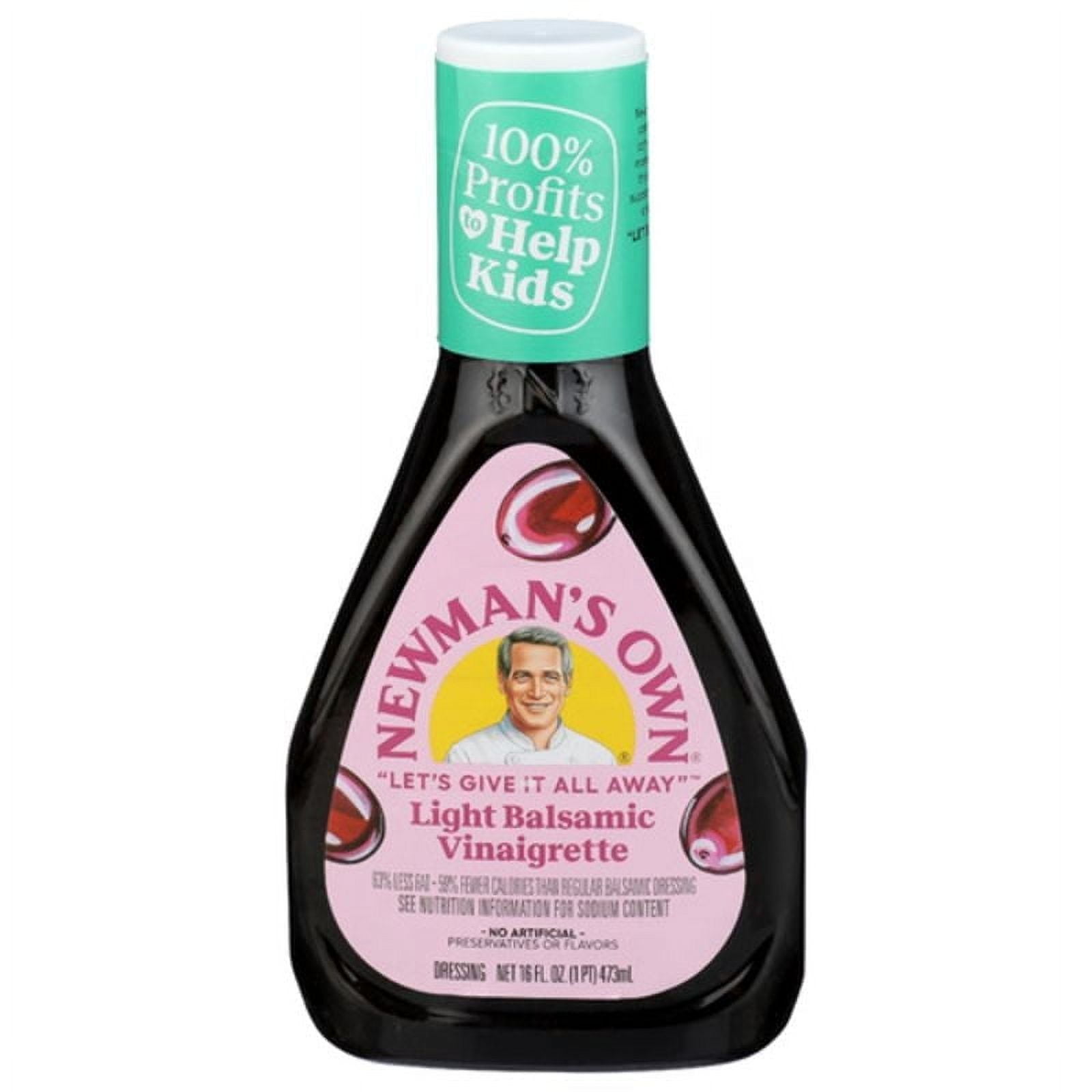 Newman's Own Light Balsamic Salad Dressing 16 fl oz