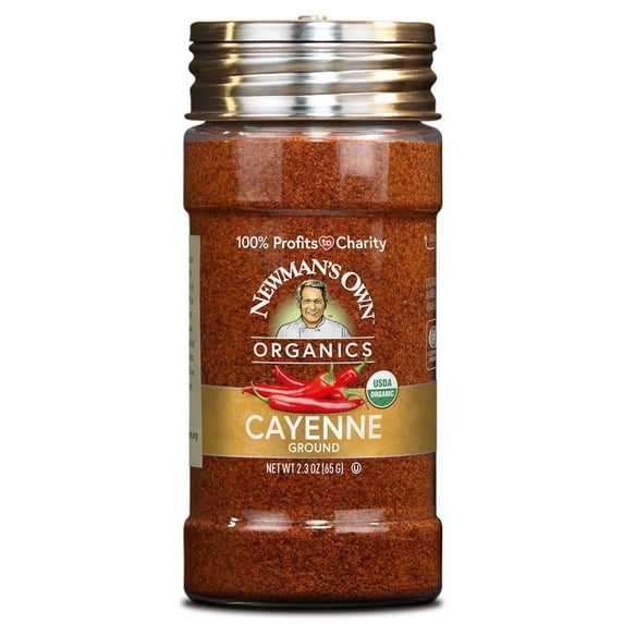 Newman's Own Organic Ground Cayenne, 2.3 oz. Bottle